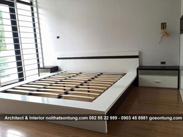 Chuyên sản xuất giường ngủ gỗ công nghiệp